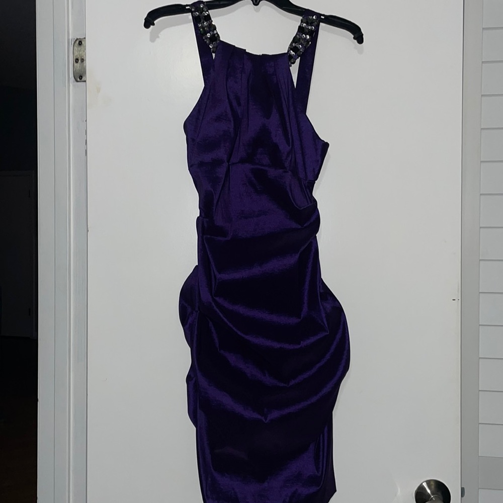 New purple size 8P dress